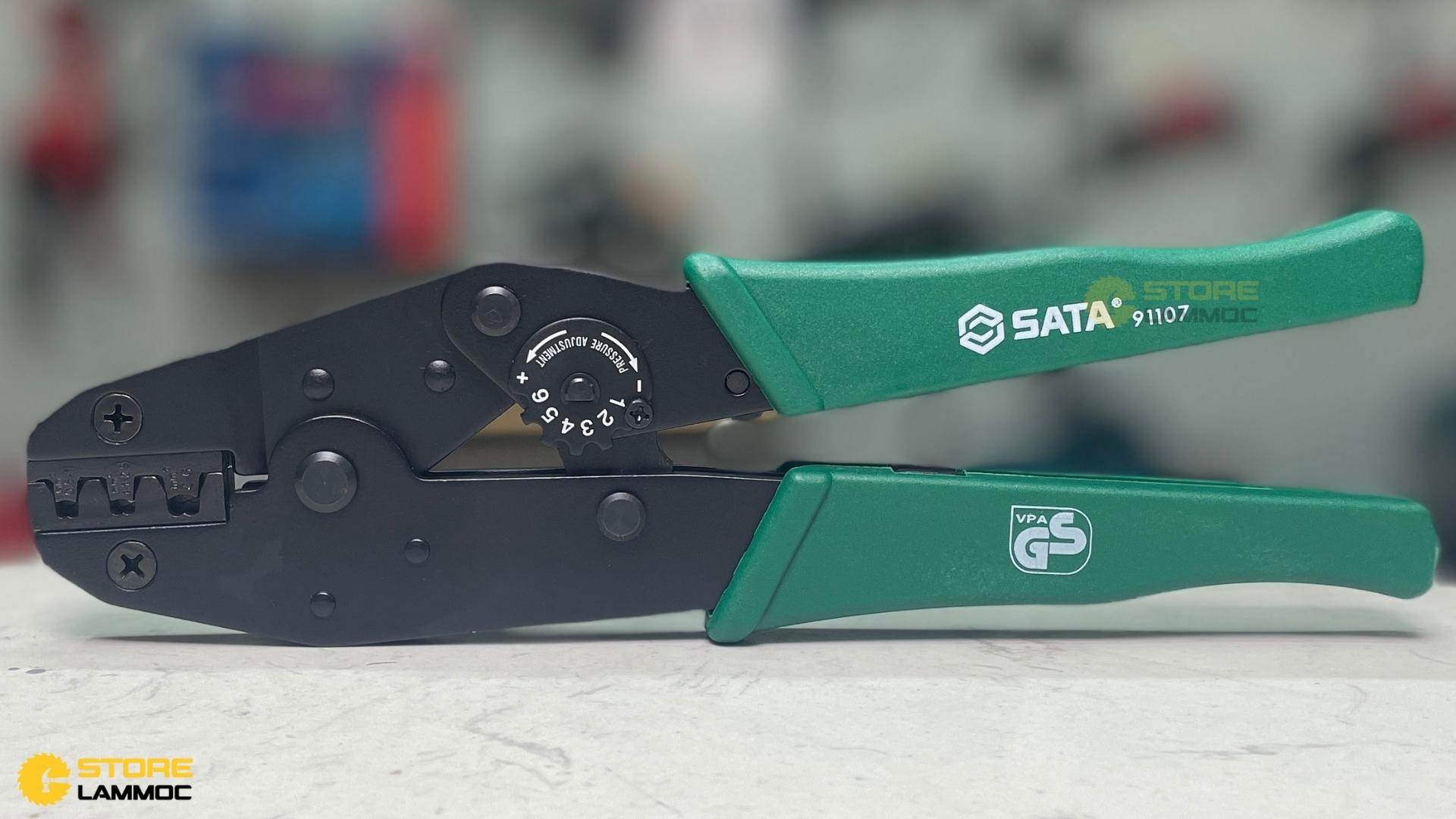 Kìm tuốt dây điện 6.5inch Sata 91107