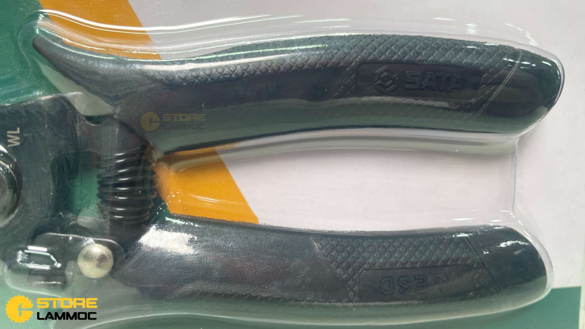 Kìm tuốt dây điện 5inch 0.2-0.8mm tay cầm chống tĩnh điện Sata 75142