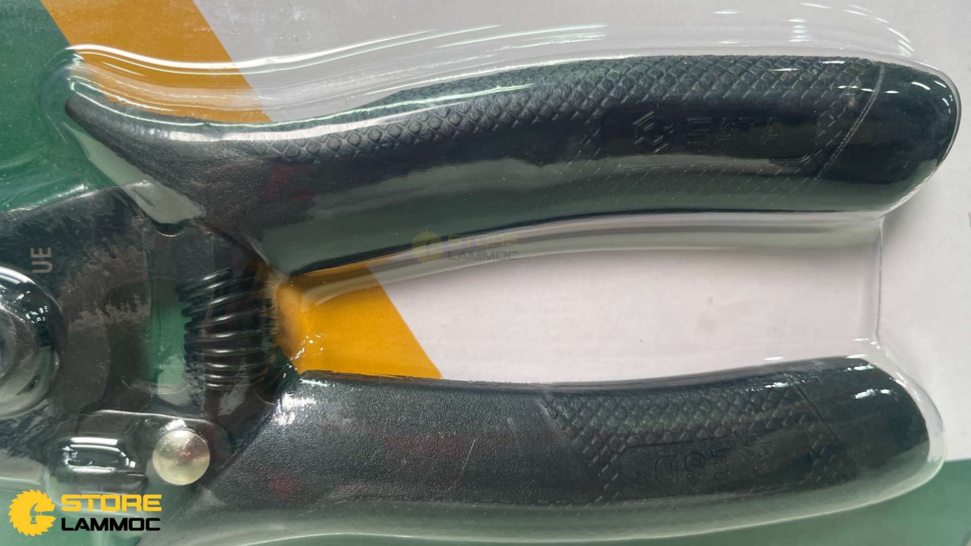 Kìm tuốt dây điện 5inch 0.8-2.6mm tay cầm chống tĩnh điện Sata 75141