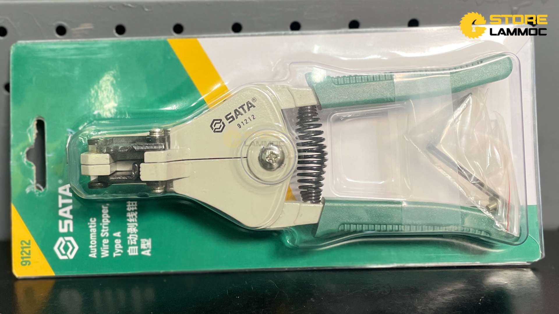 Kìm tuốt dây điện tự động loại A 7inch Sata 91212