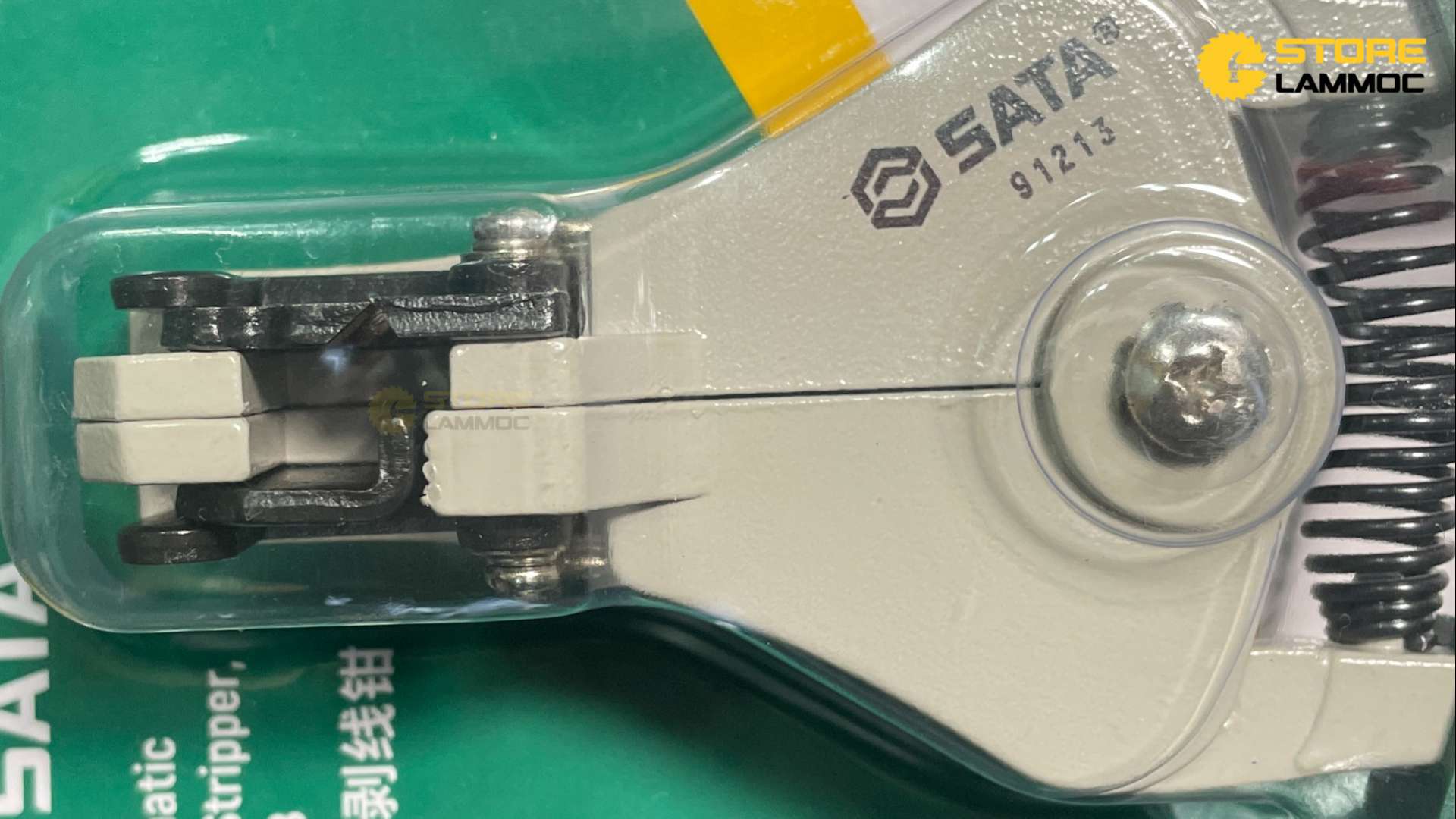 Kìm tuốt dây điện tự động loại B 7inch Sata 91213