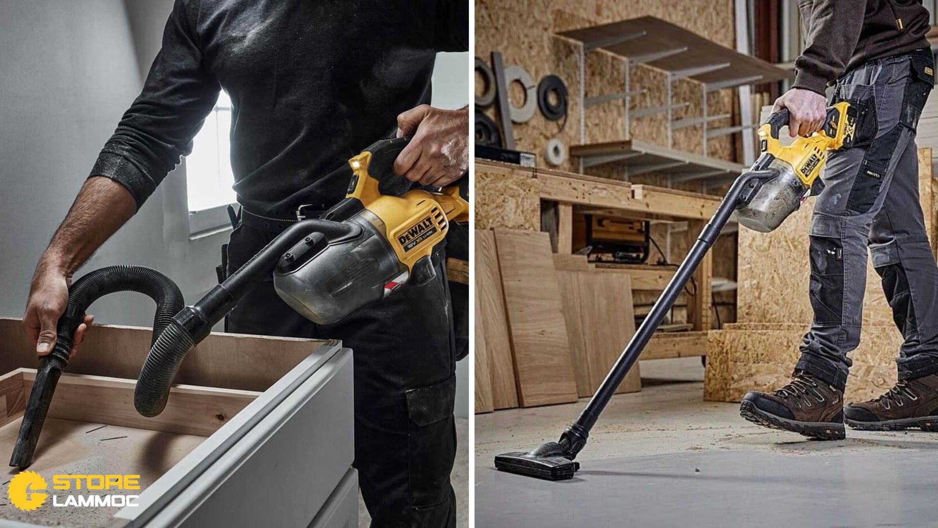 Kinh nghiệm thực tế khi sử dụng máy hút bụi Dewalt