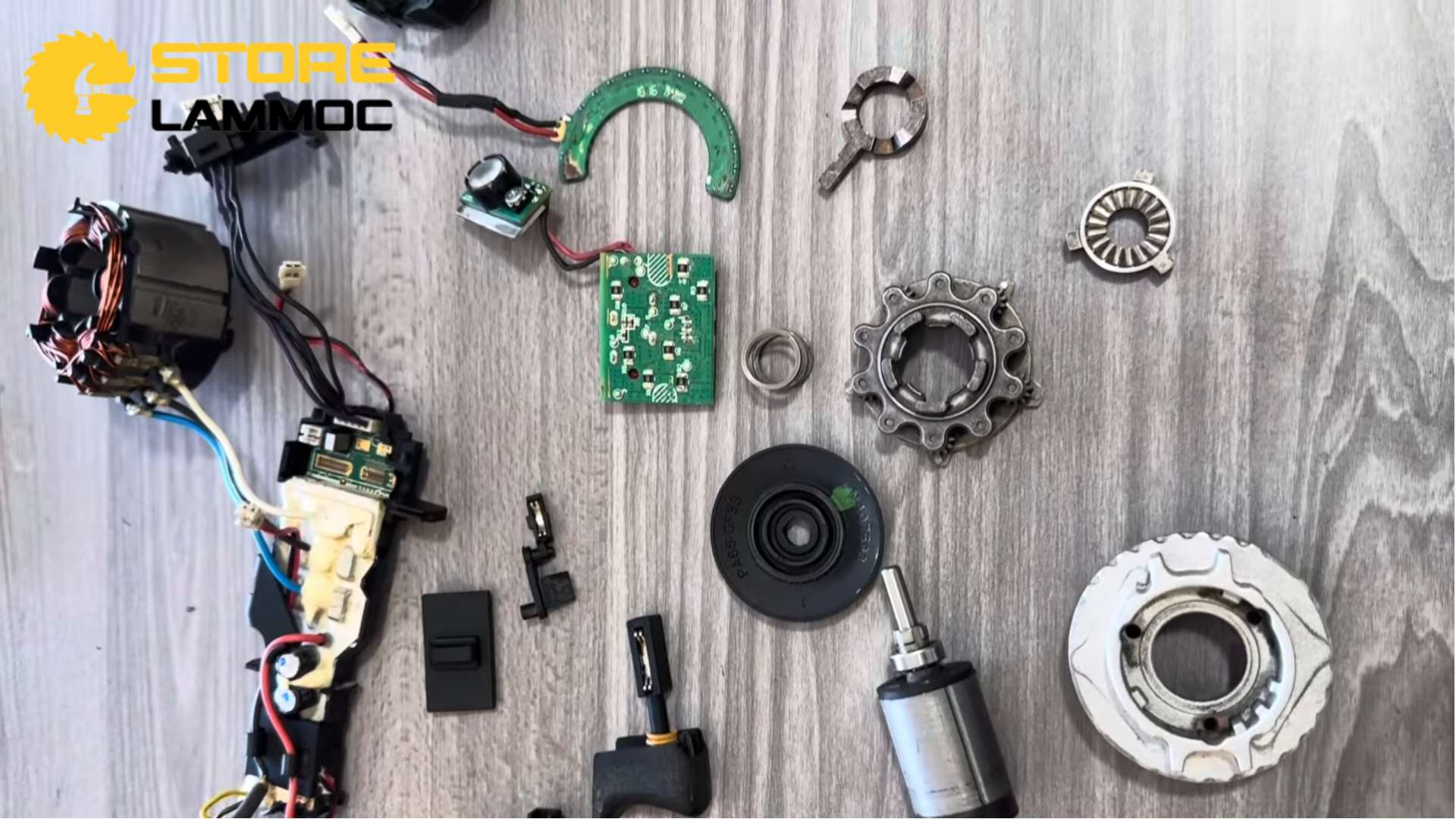 Lắp ráp lại các bộ phận