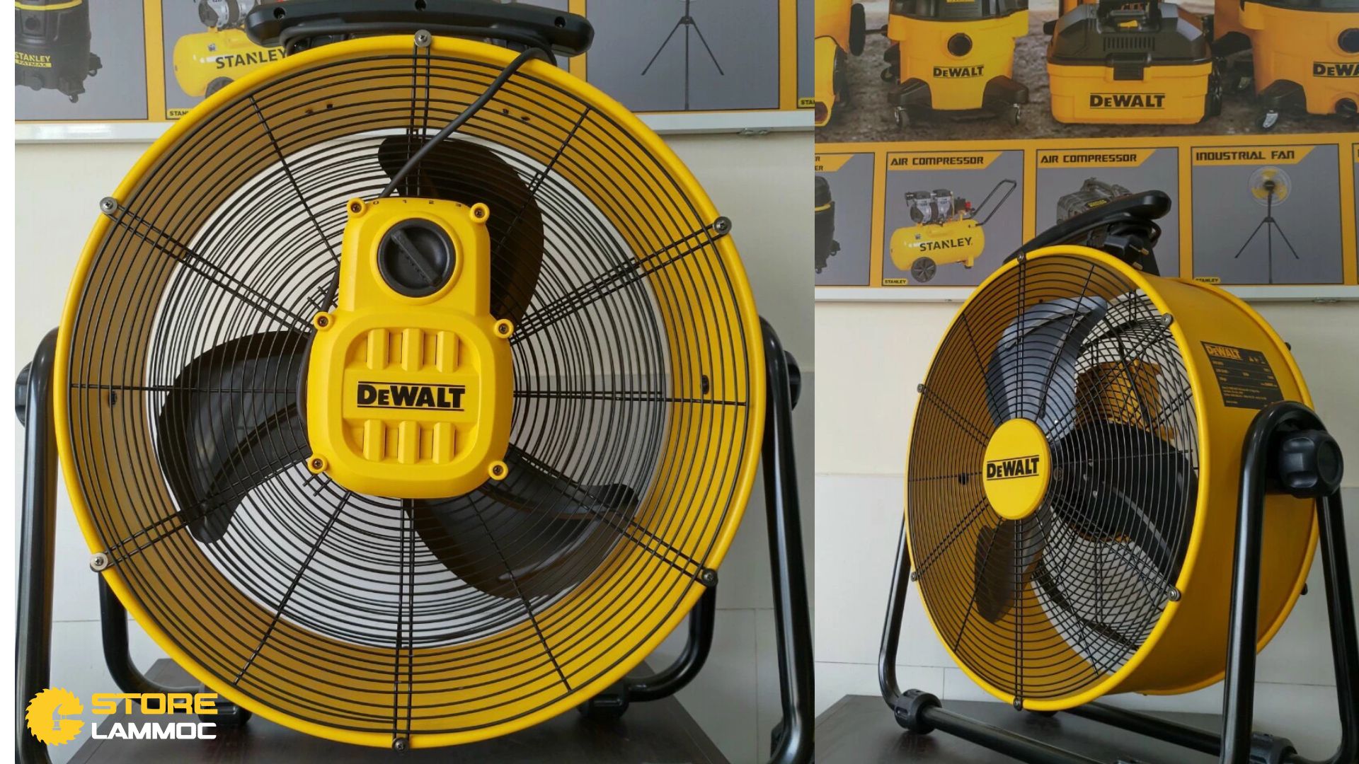 Lợi Ích Của Việc Sử Dụng Máy Quạt Công Nghiệp Dewalt