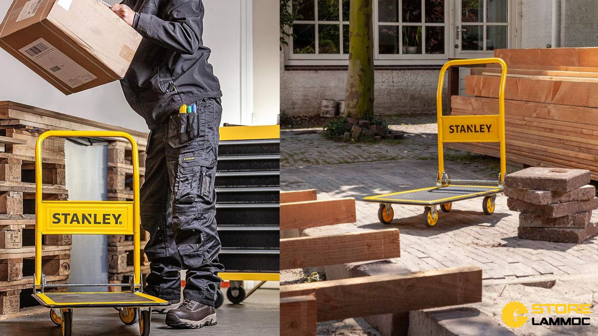 Lựa chọn sản phẩm xe đẩy hàng Stanley phù hợp