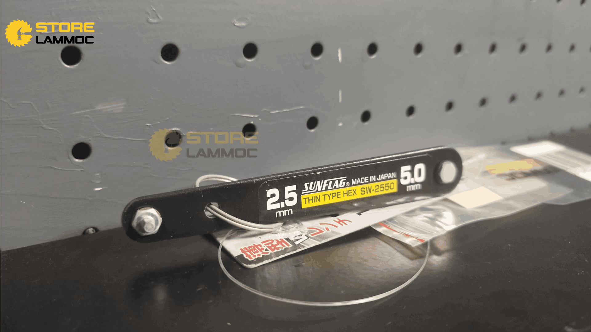 Lục giác 2 đầu H2.5 và H5.0 mở góc siêu hẹp Nhật Bản Sunflag SW-2550