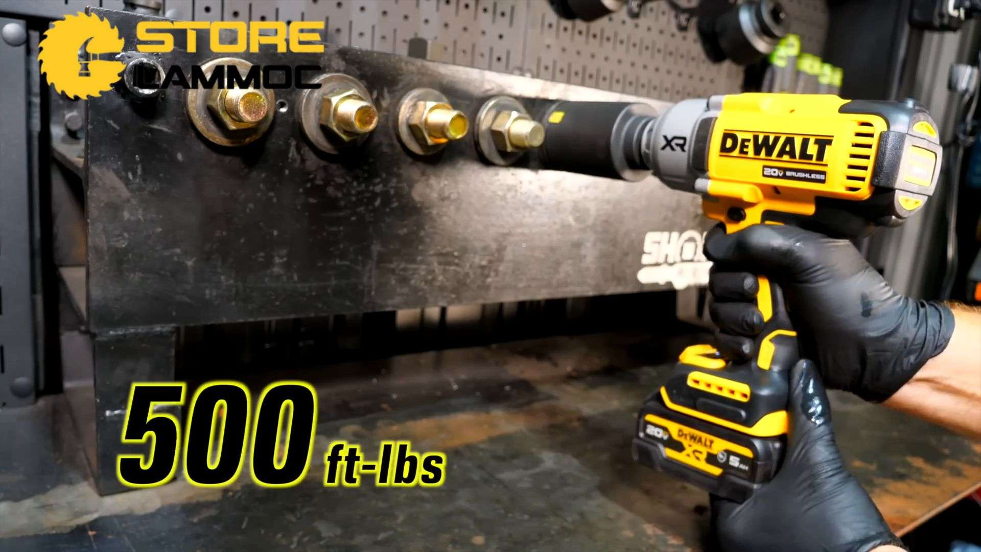 Kiểm tra với mô-men xoắn 500-700 ft-lbs