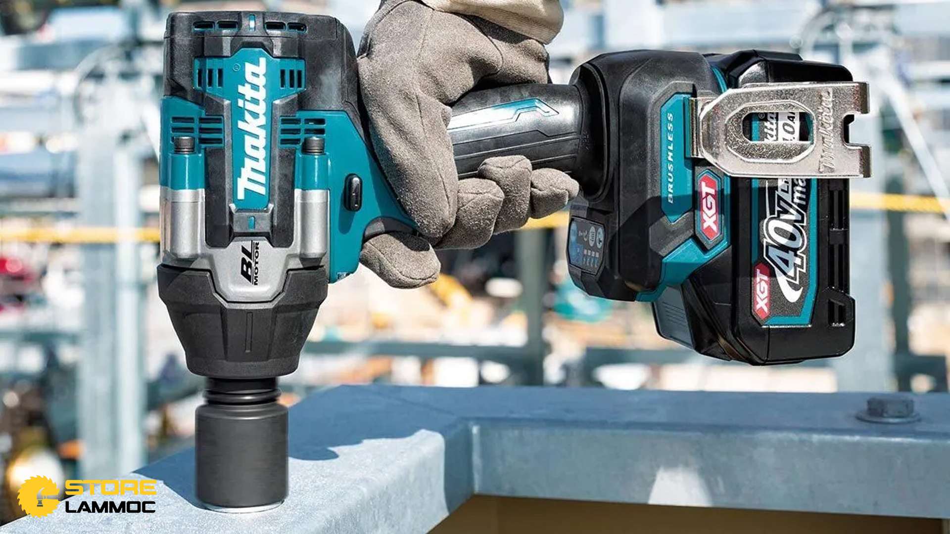 Máy bắn bu lông pin Makita