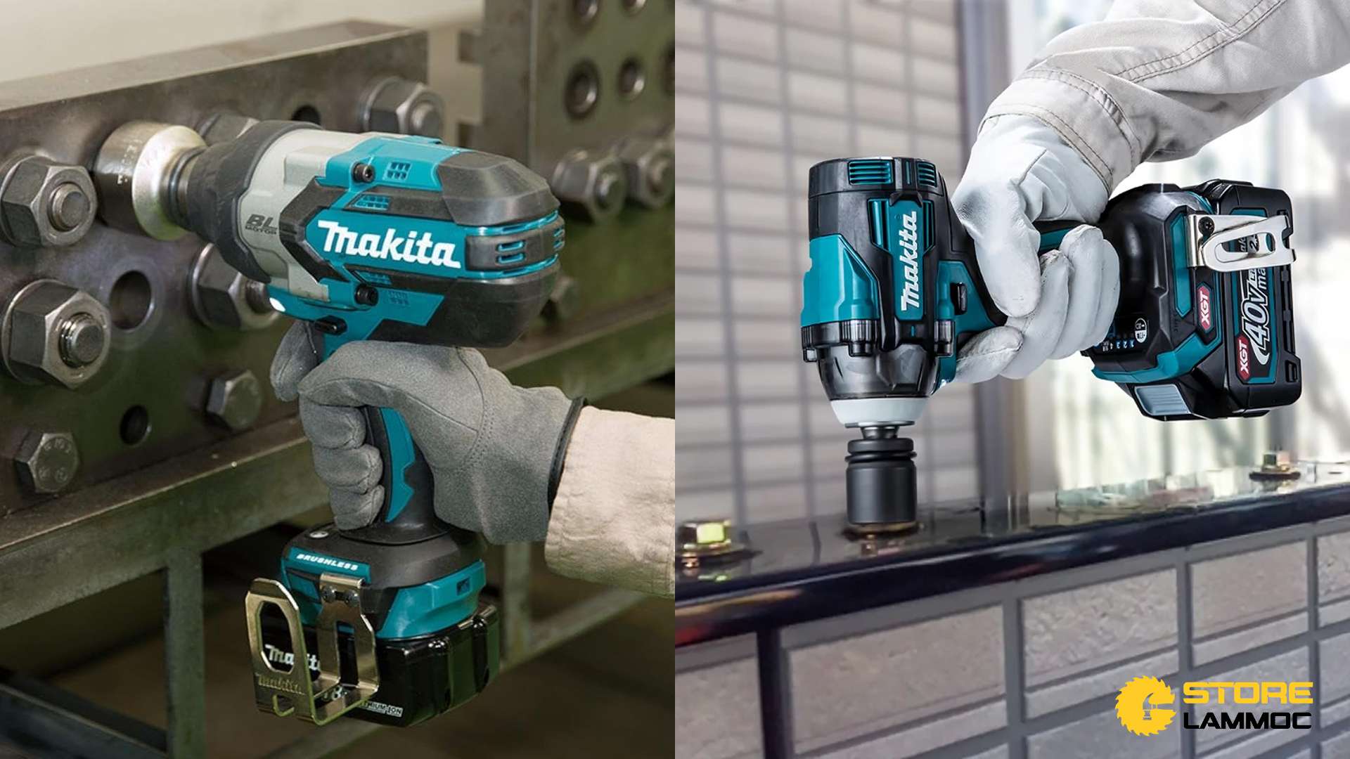 Máy bắn bu lông pin Makita