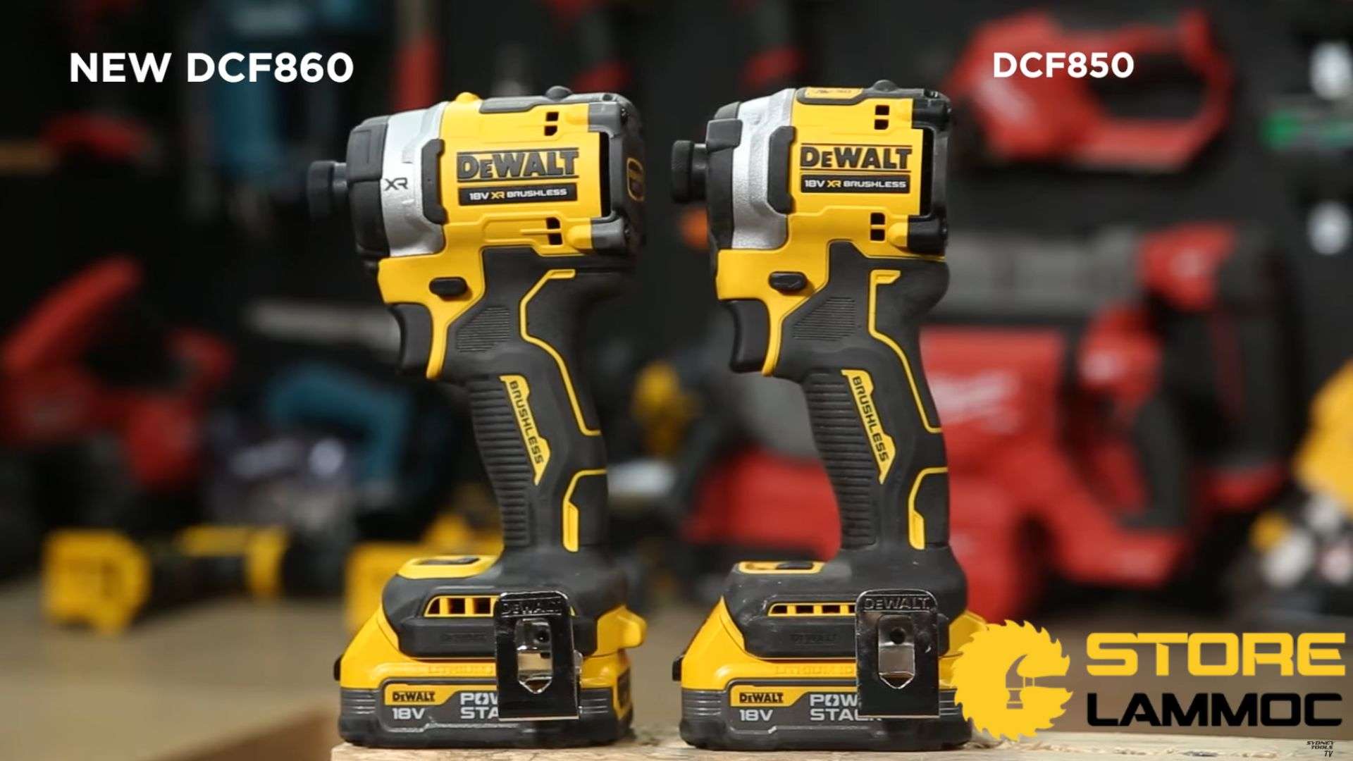 Máy Bắn Vít Dewalt DCF860 và DCF850