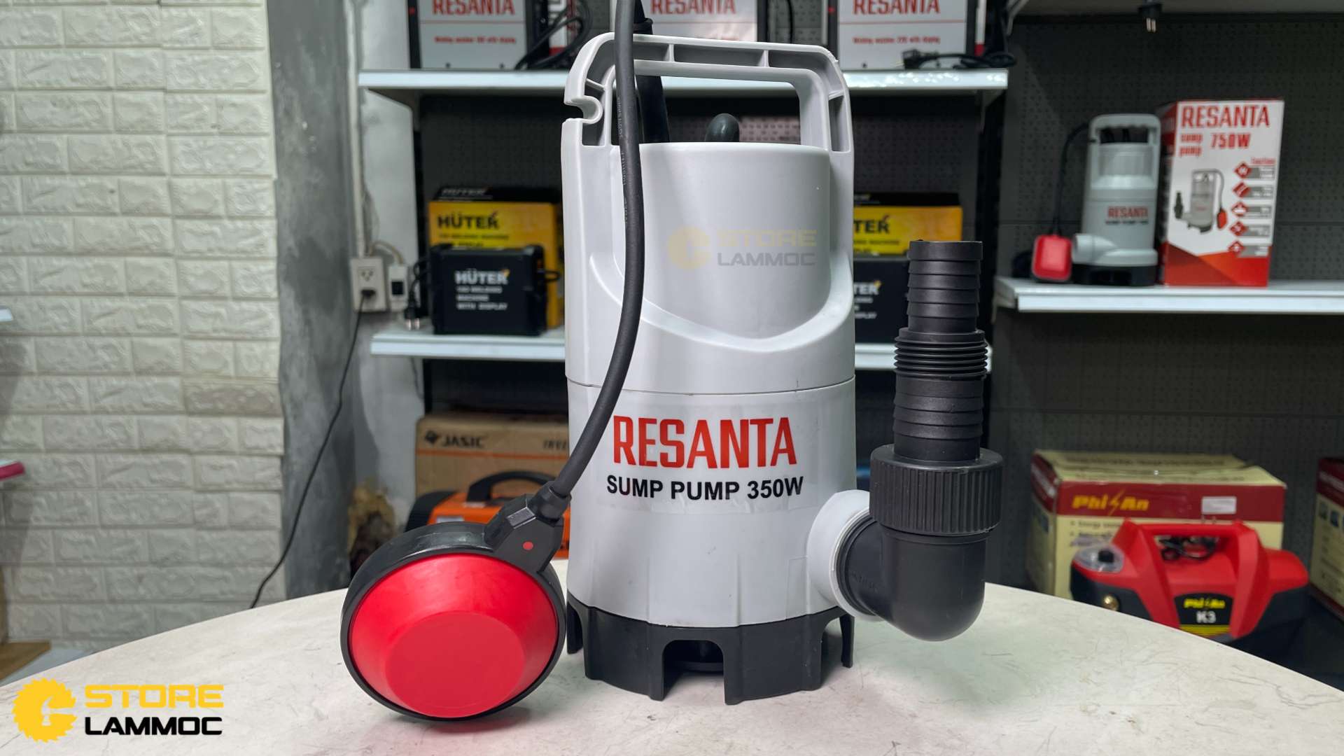 Máy bơm thoát nước Resanta 350W