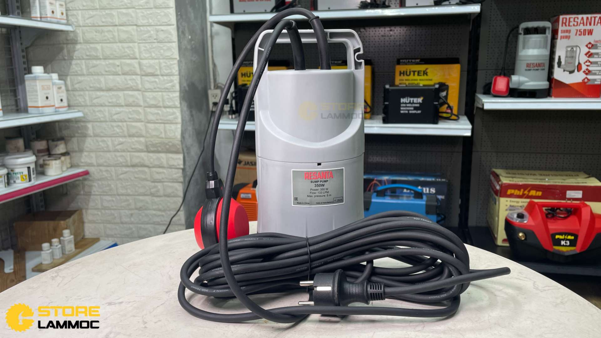 Máy bơm thoát nước Resanta 350W