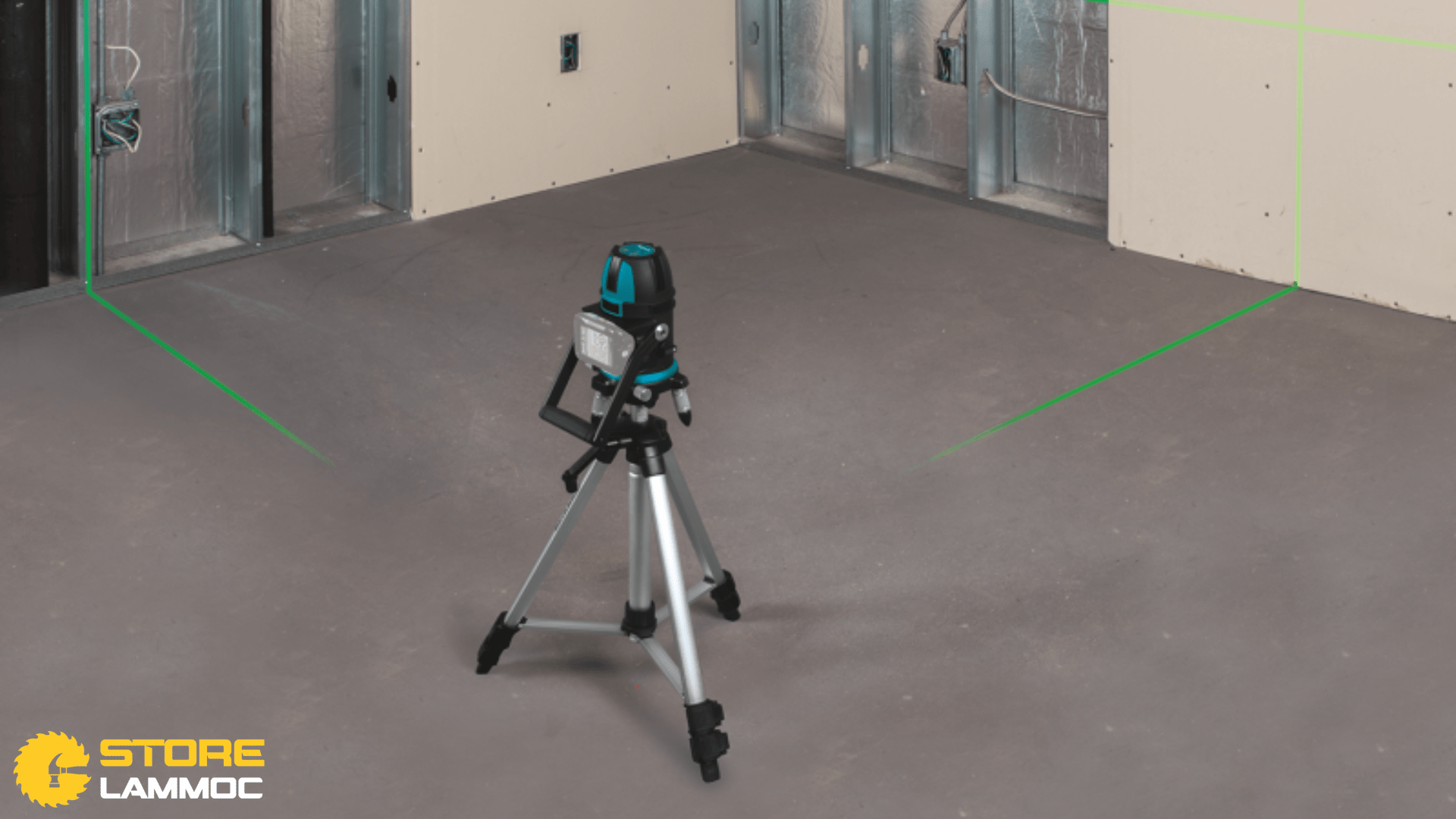 Máy cân mực Makita ứng dụng trong sửa chữa nhà ở