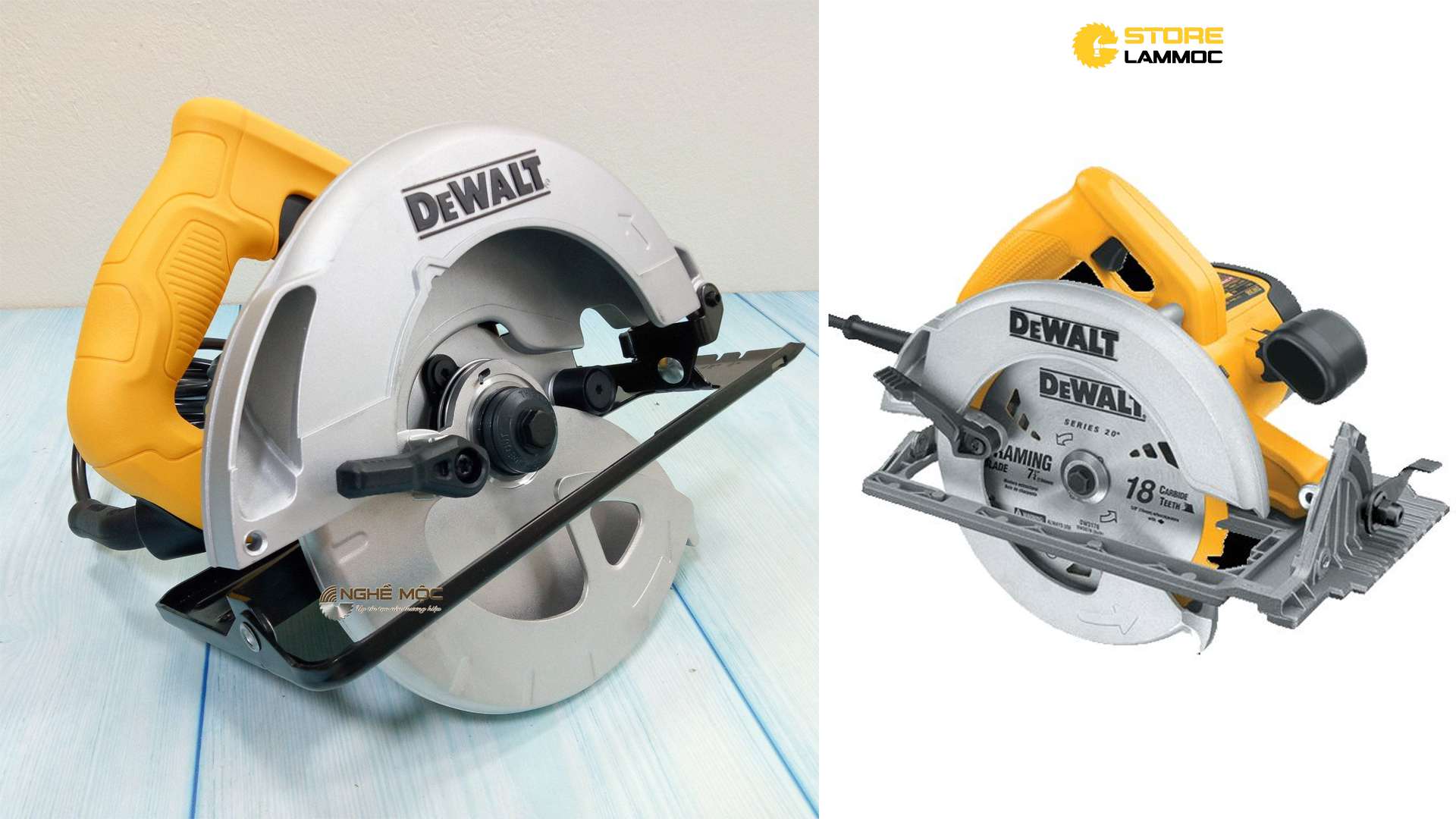 MÁY CƯA ĐĨA CẦM TAY DEWALT DWE561 185MM 1200W