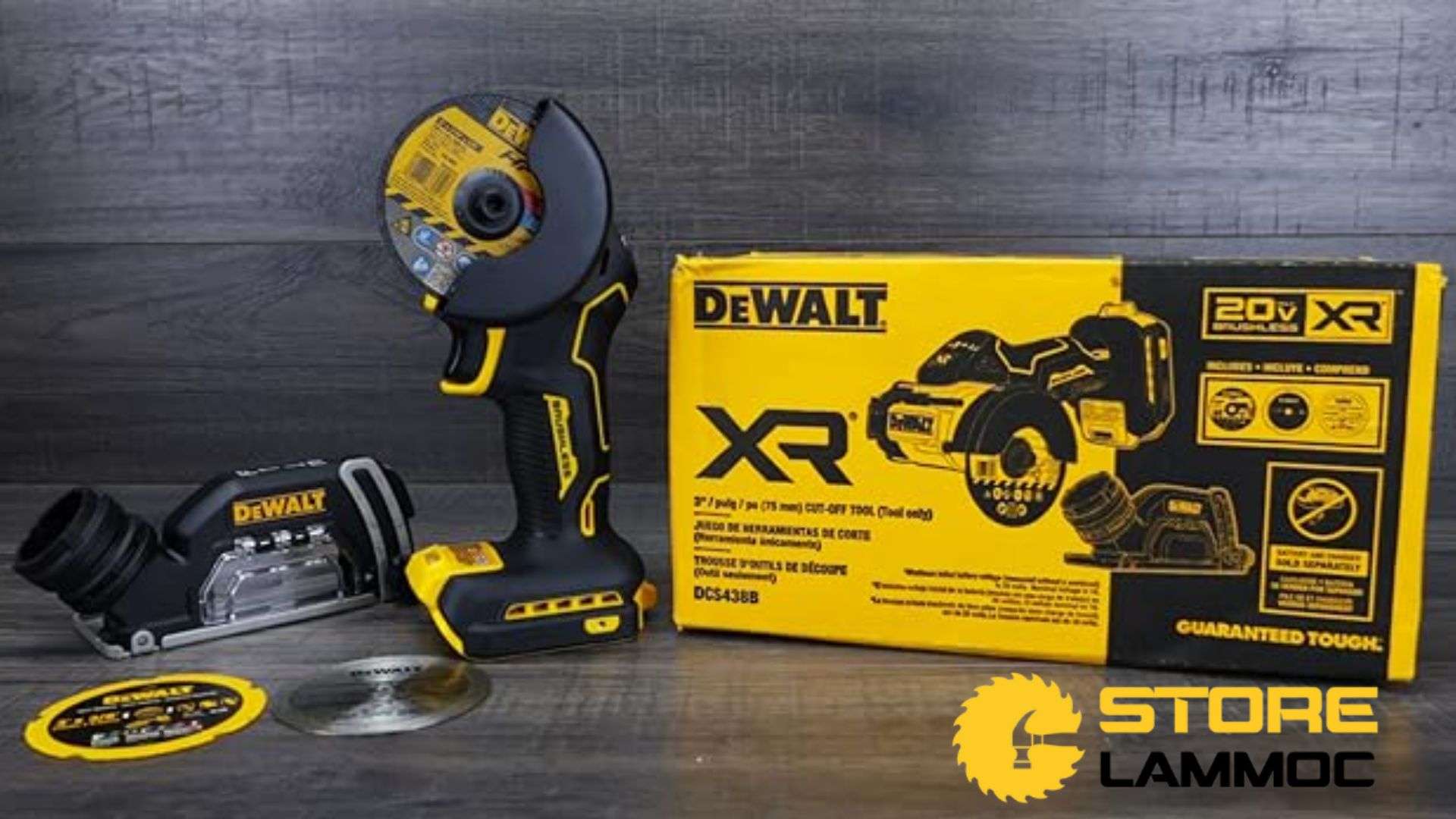 Máy cưa đĩa dùng pin 20V DEWALT DCS438B