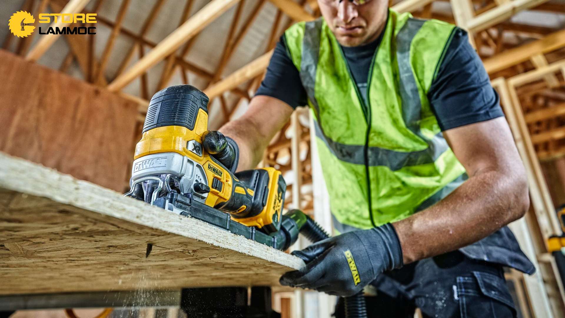 Máy cưa lọng pin Dewalt