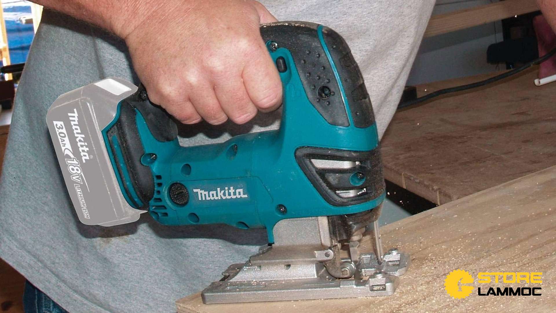 Máy cưa lọng pin Makita