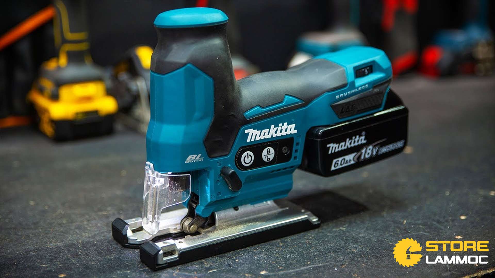 Máy cưa lọng pin Makita