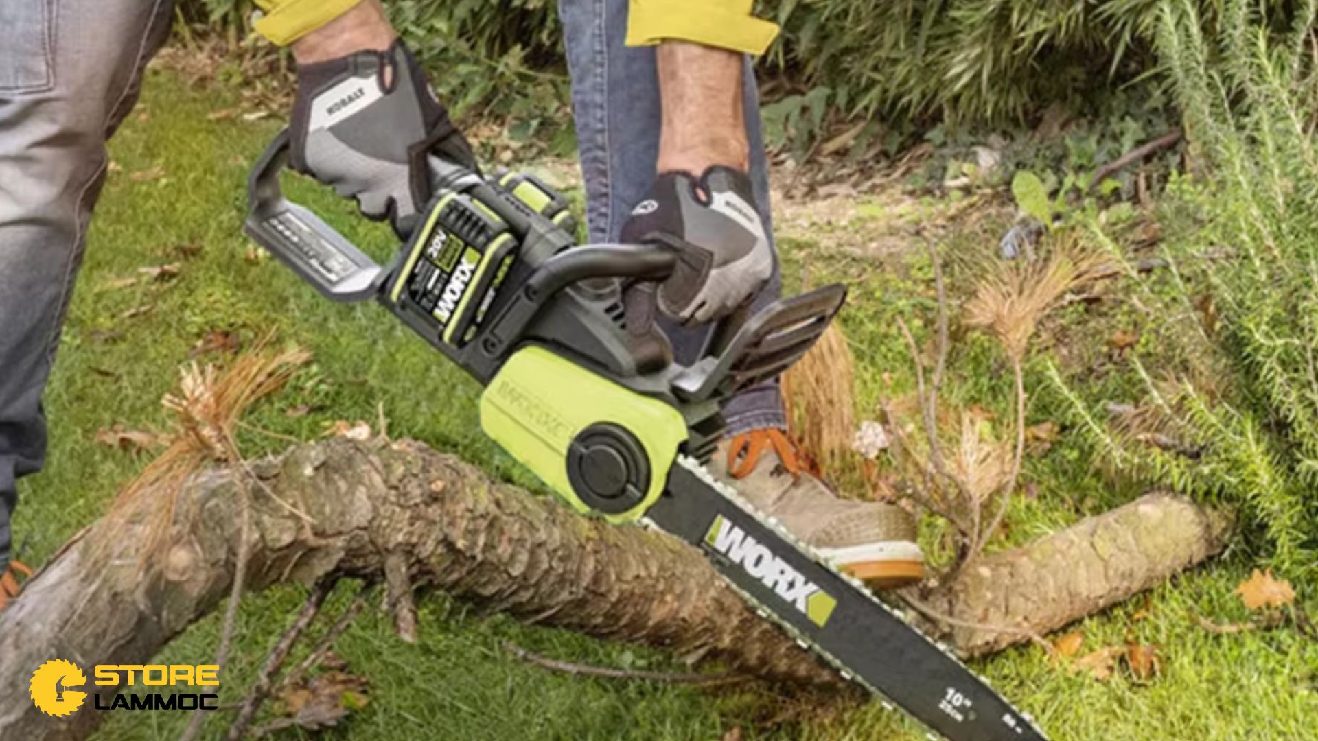 Máy cưa xích của Worx so với thương hiệu khác