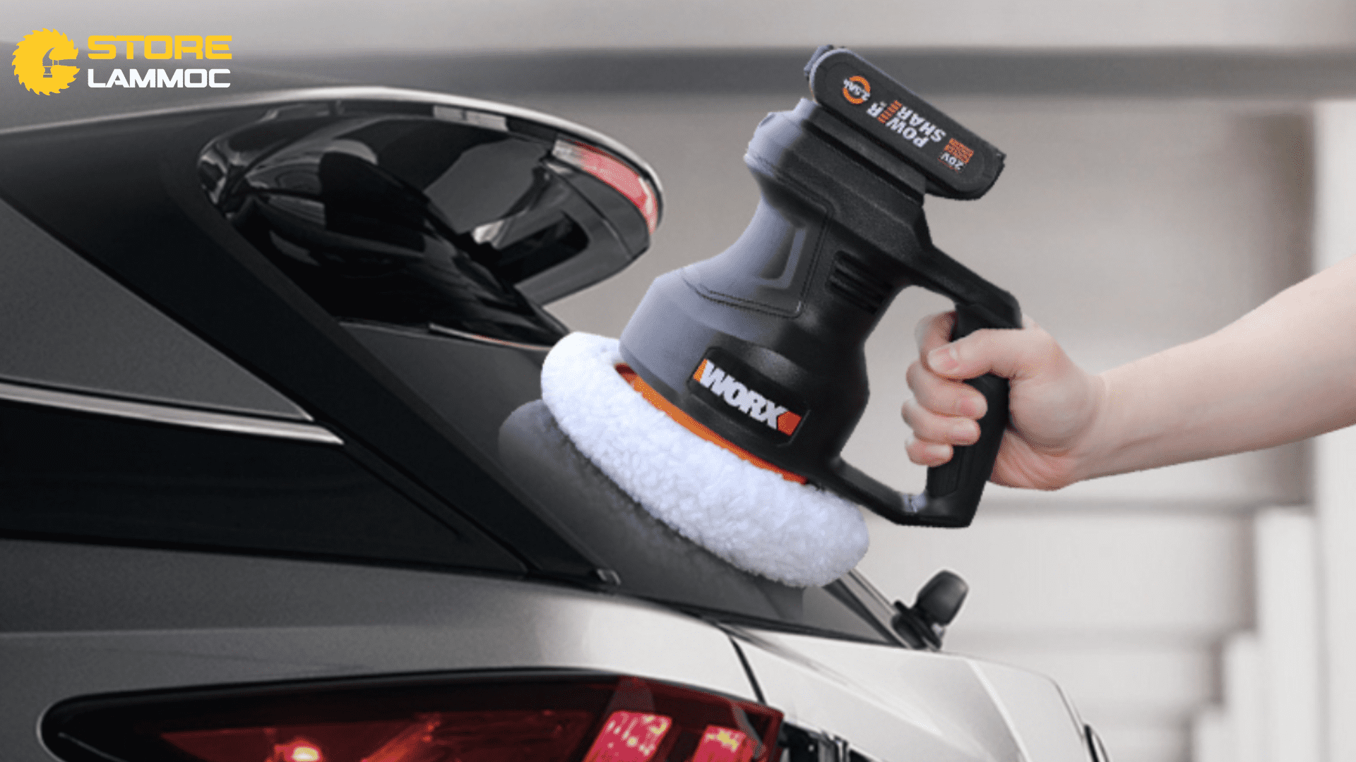 Máy đánh bóng pin Worx WX858.9