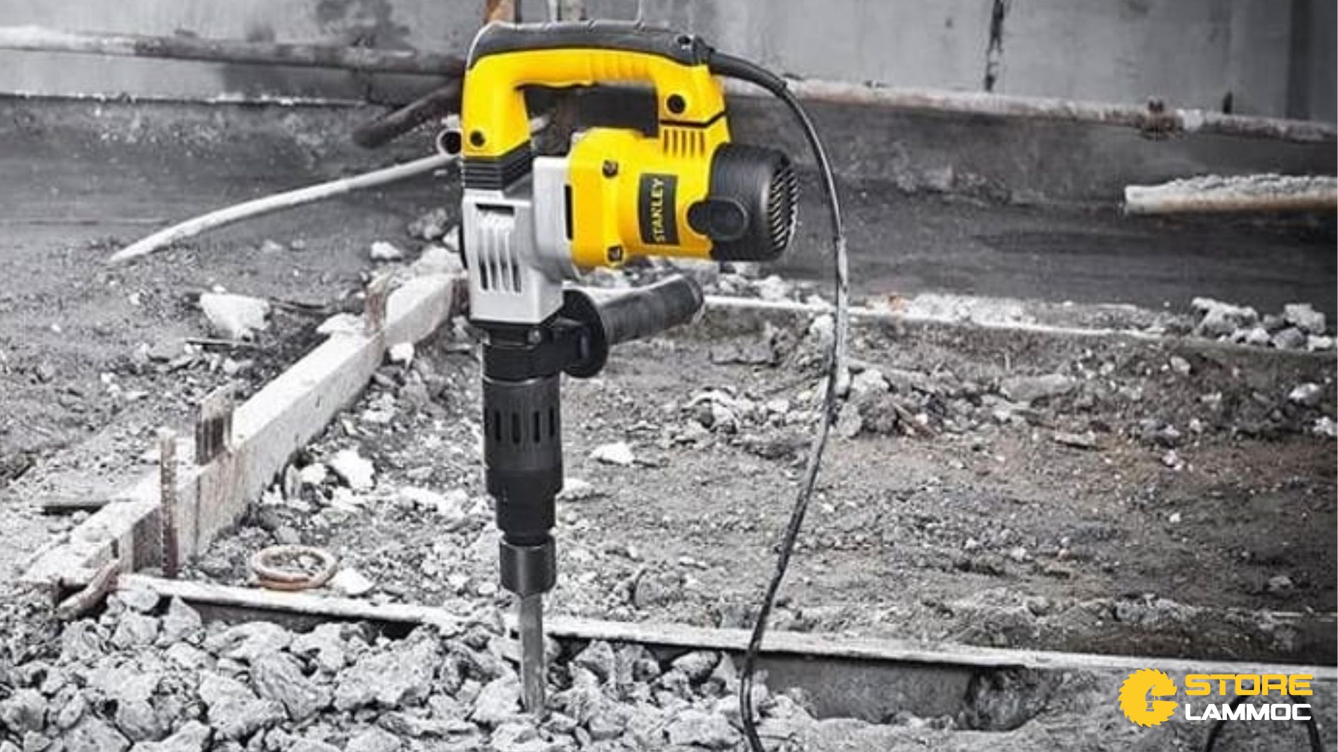 Máy đục bê tông Stanley là gì