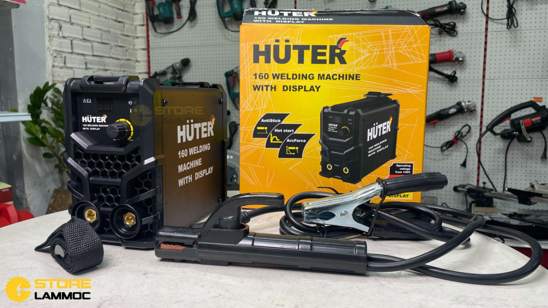 Máy hàn điện Huter 160