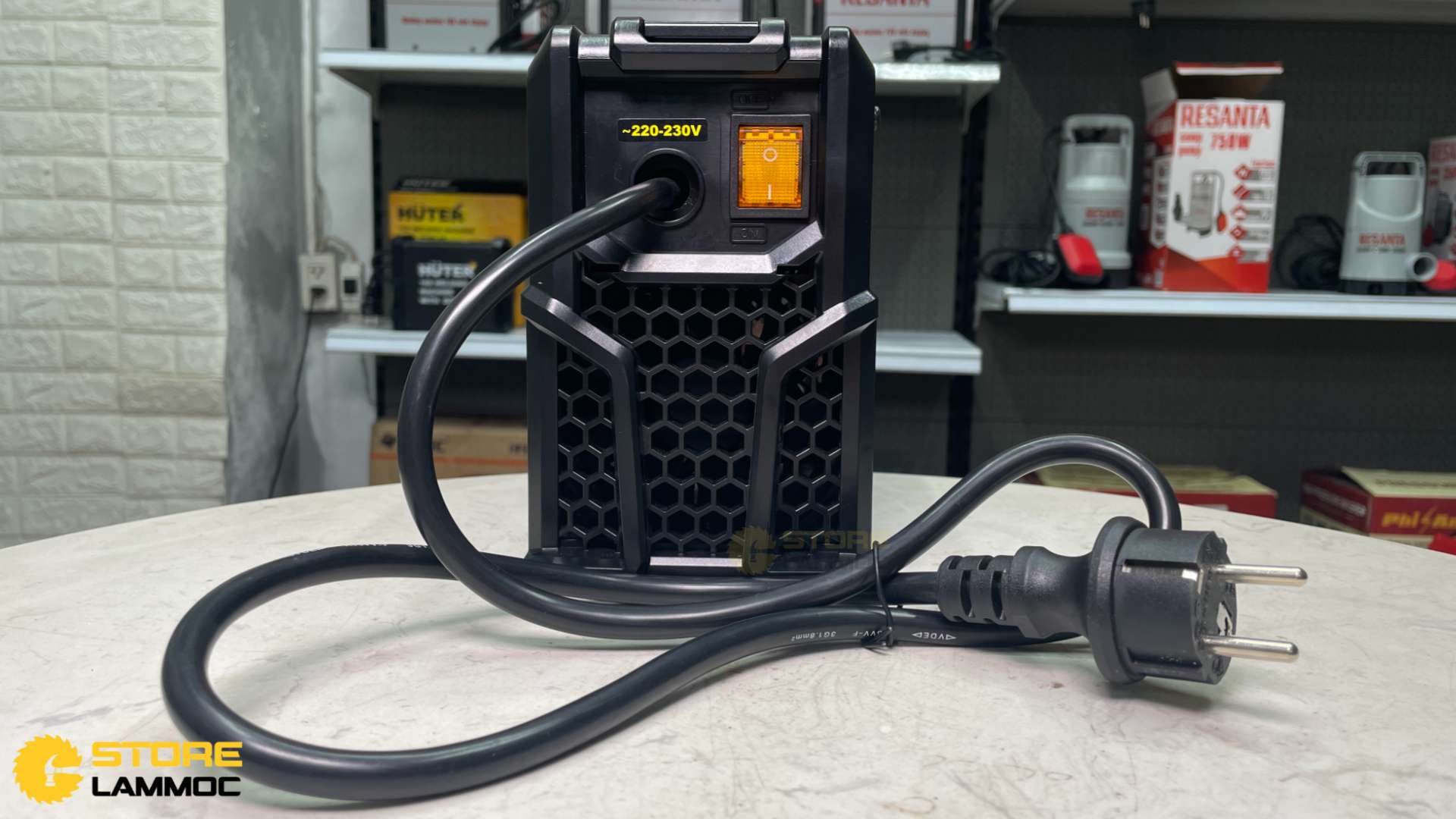 Máy hàn que điện tử Huter 250