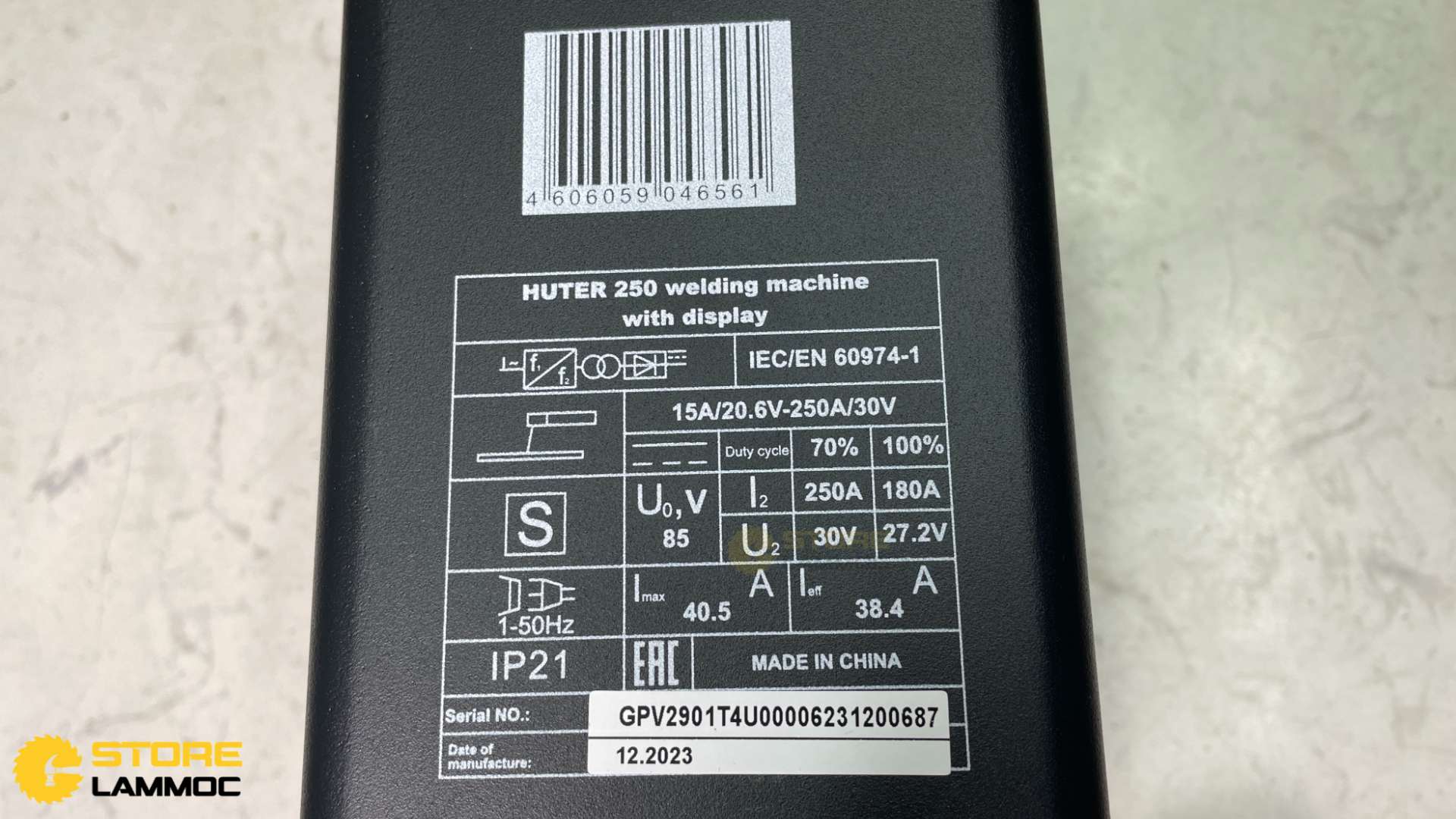 Máy hàn que điện tử Huter 250
