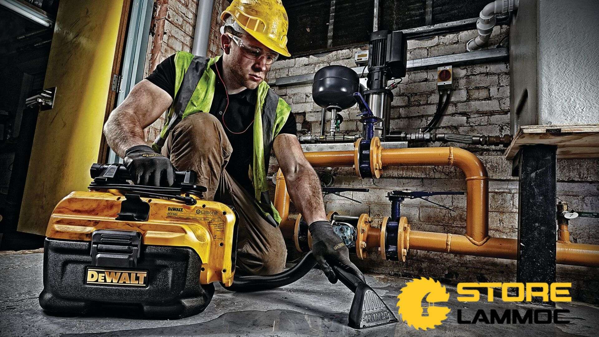 Khả năng hút nước của máy hút bụi DeWALT