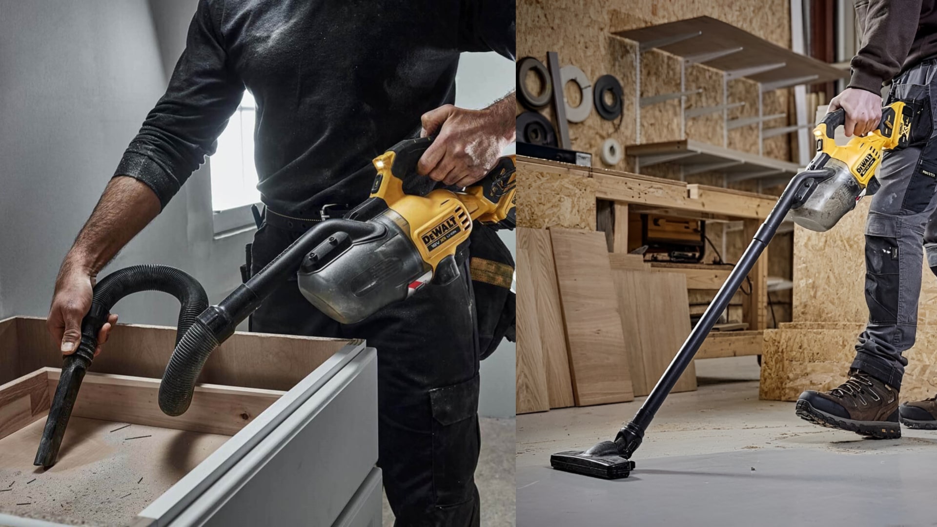 Máy hút bụi pin 20V không chổi than Dewalt DCV501LN