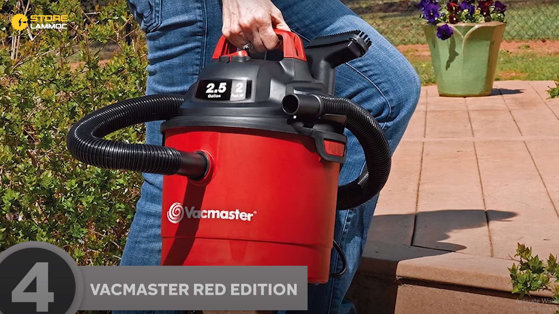 Máy hút bụi Vacmaster Red Edition