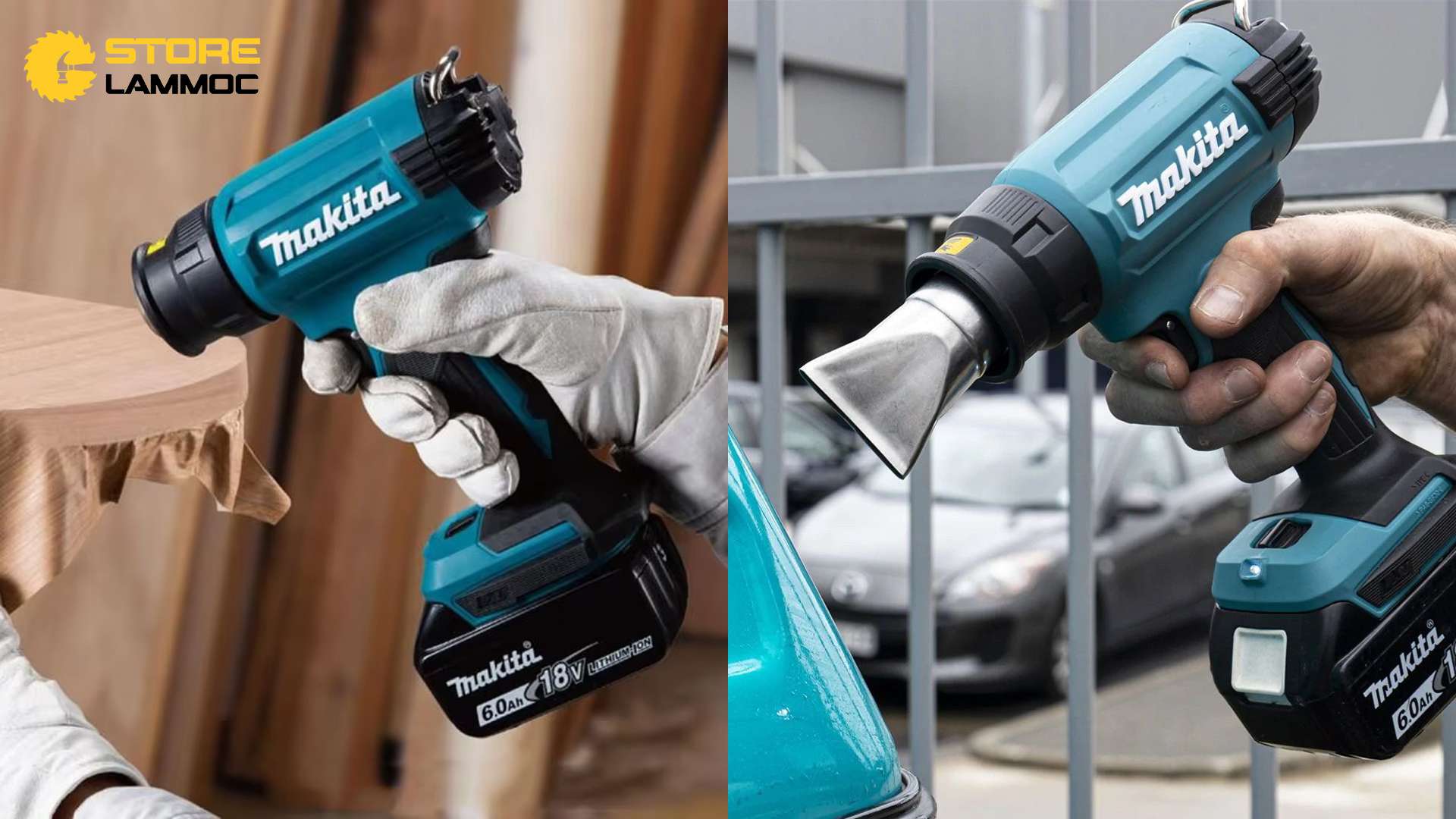 Máy khò nhiệt Makita