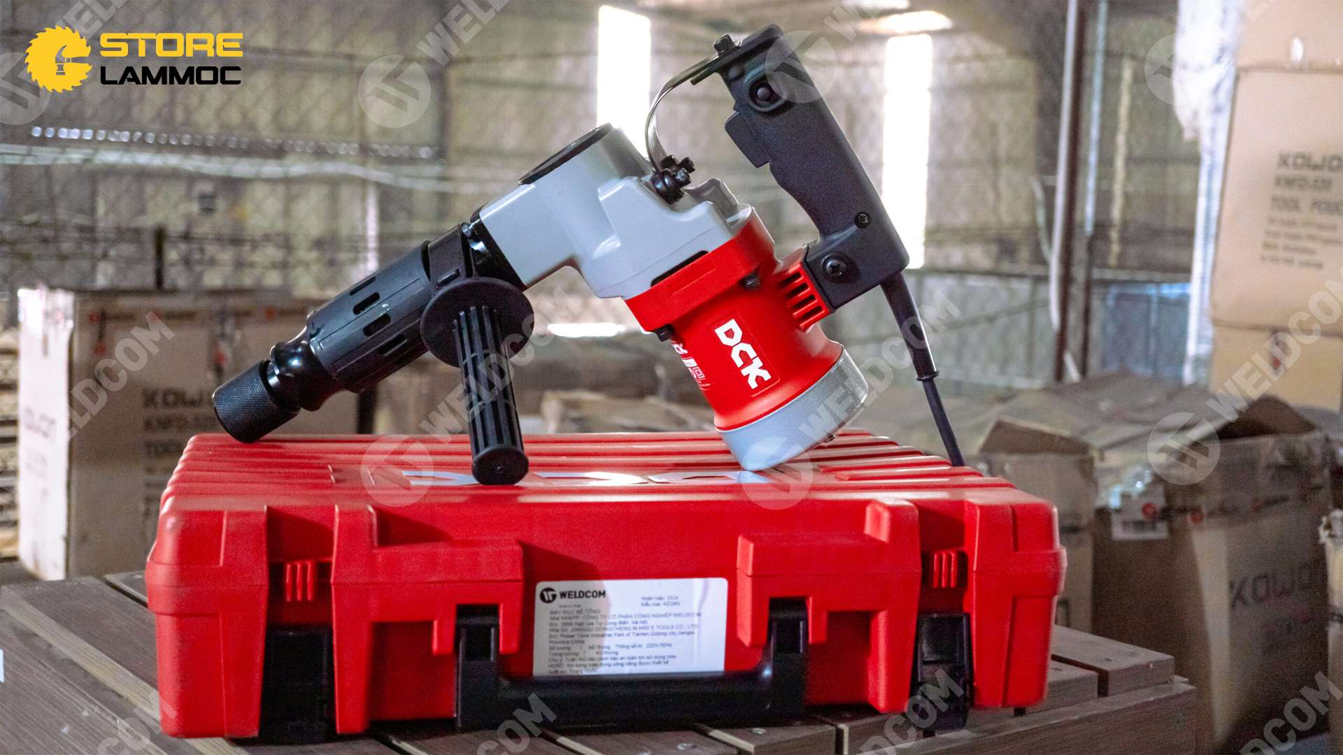 Máy khoan bê tông DCK