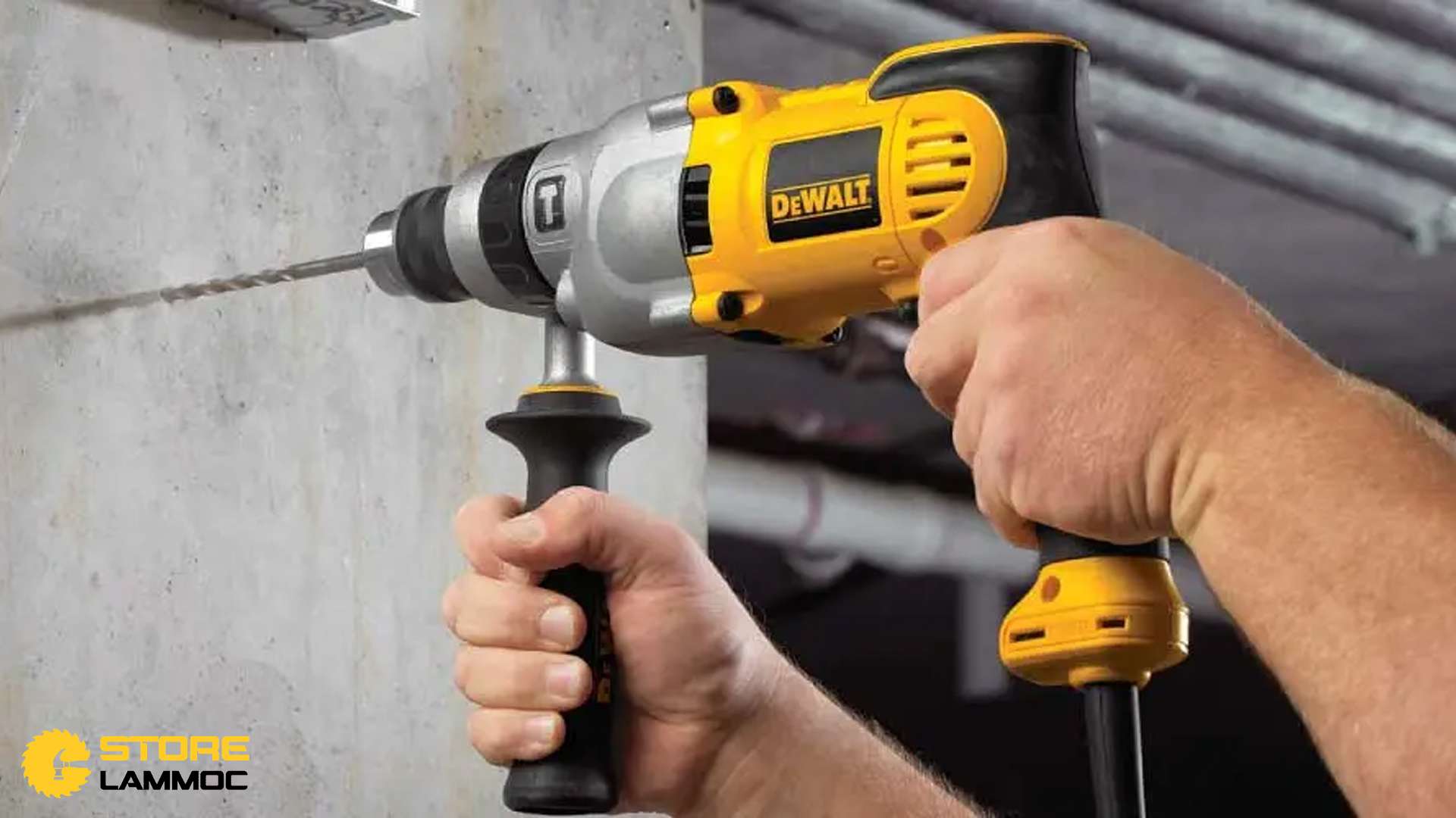 Máy khoan bê tông điện Dewalt
