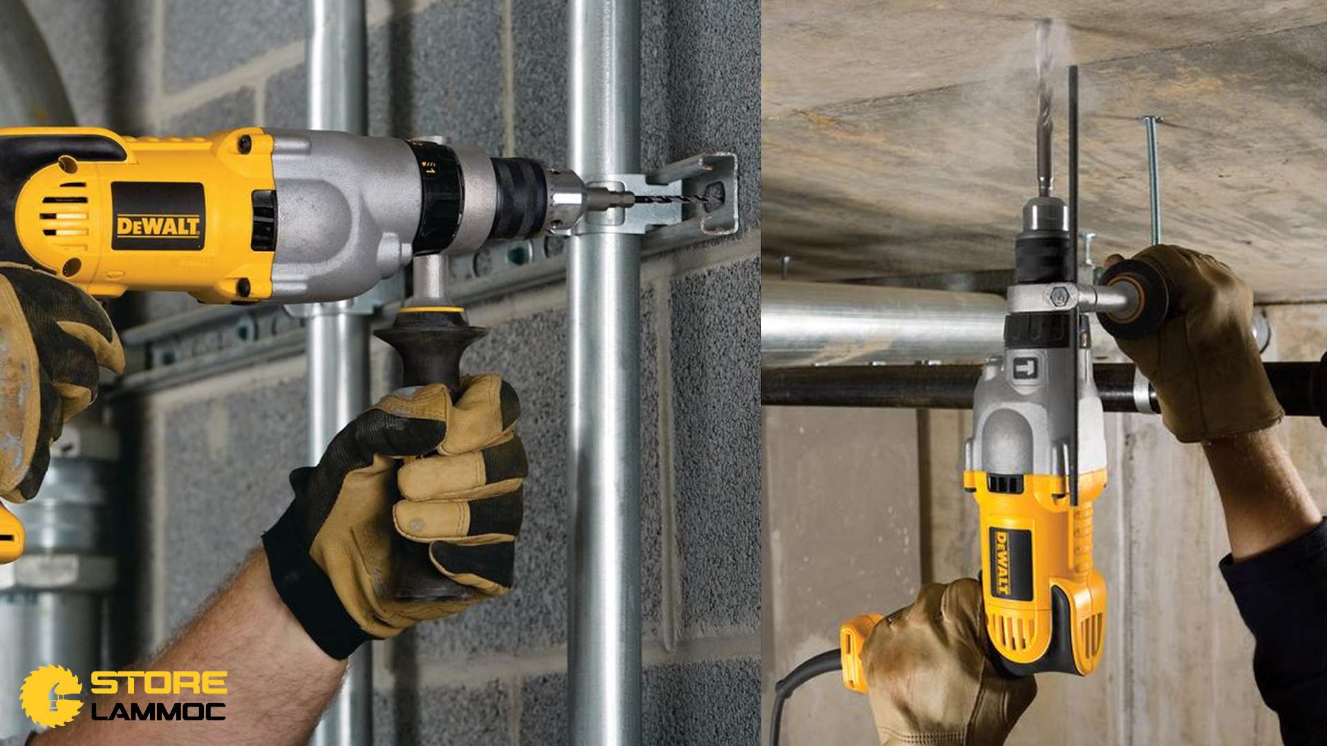 Máy khoan bê tông điện Dewalt