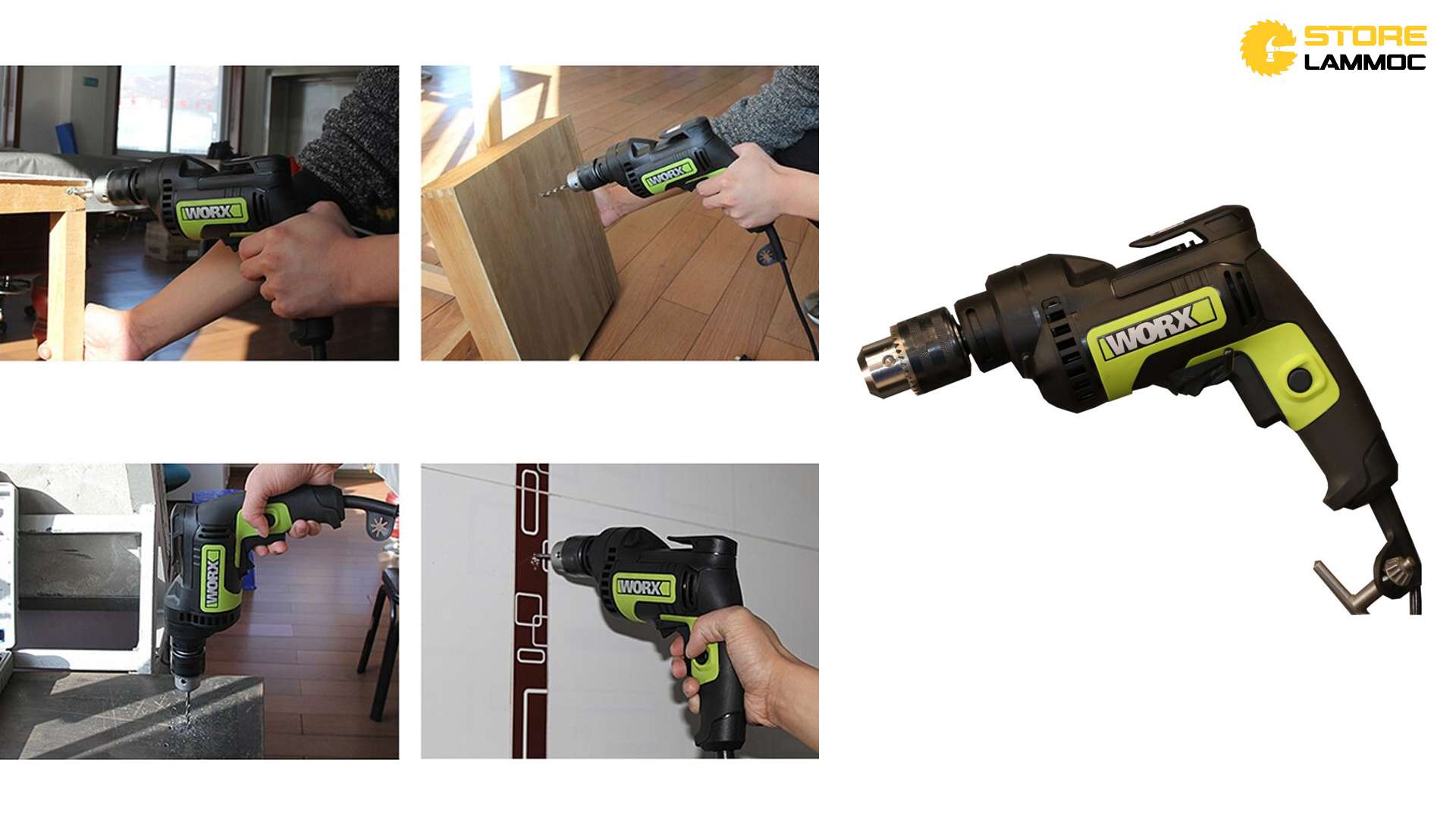 Máy Khoan Cầm Tay Worx WU107