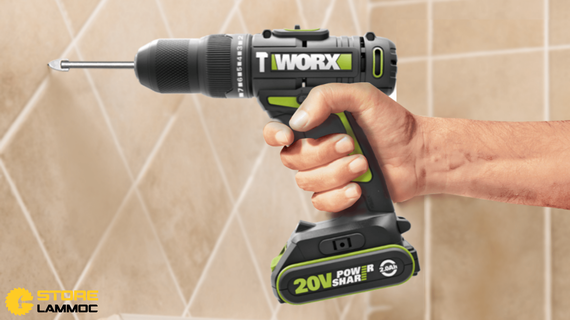 Máy khoan đa năng Worx