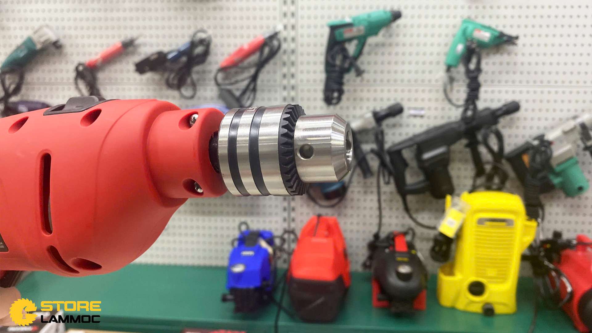 Máy khoan điện 650W-13mm Kyocera PD-130VR