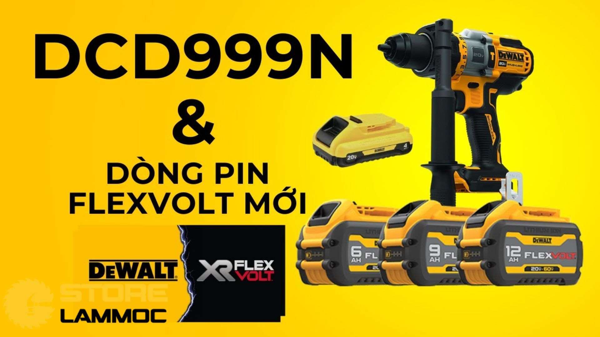 Máy khoan pin DeWALT DCD999