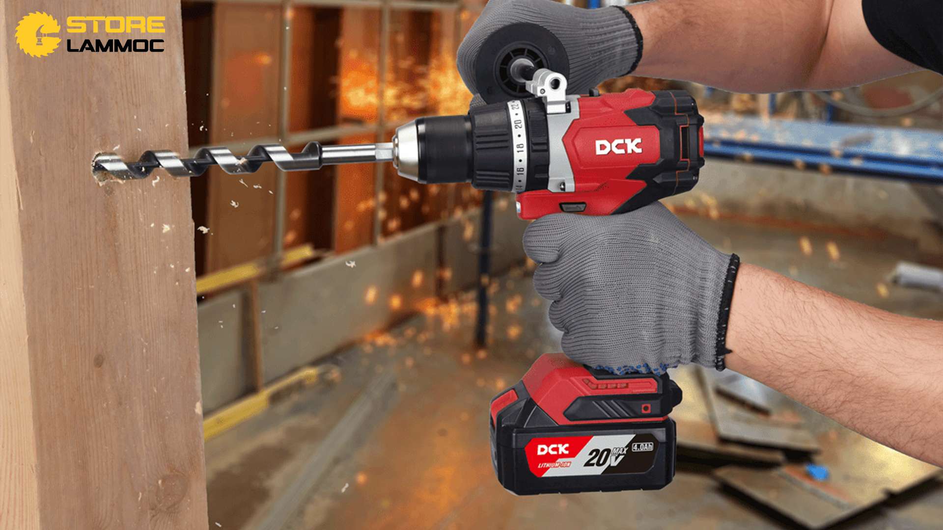 Máy Khoan Pin DCK KDJZ03-13