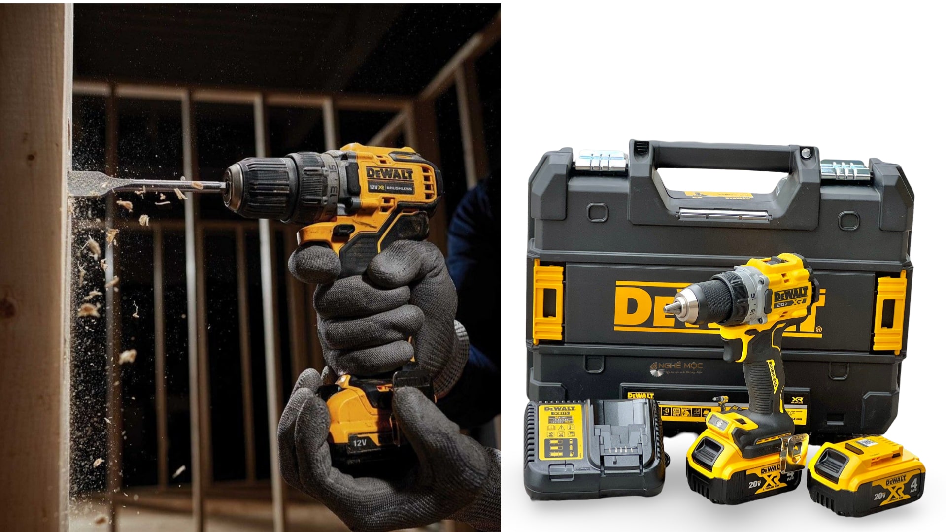 Máy khoan pin Dewalt