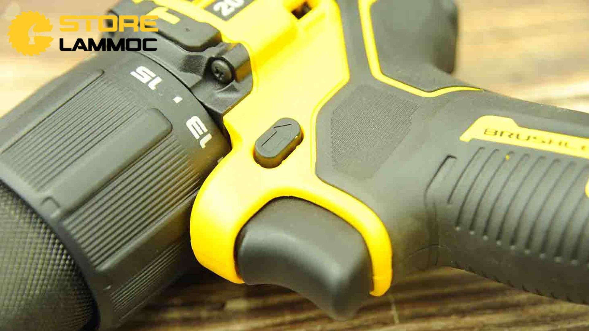 Cò Máy khoan vặn vít pin Dewalt DCD709