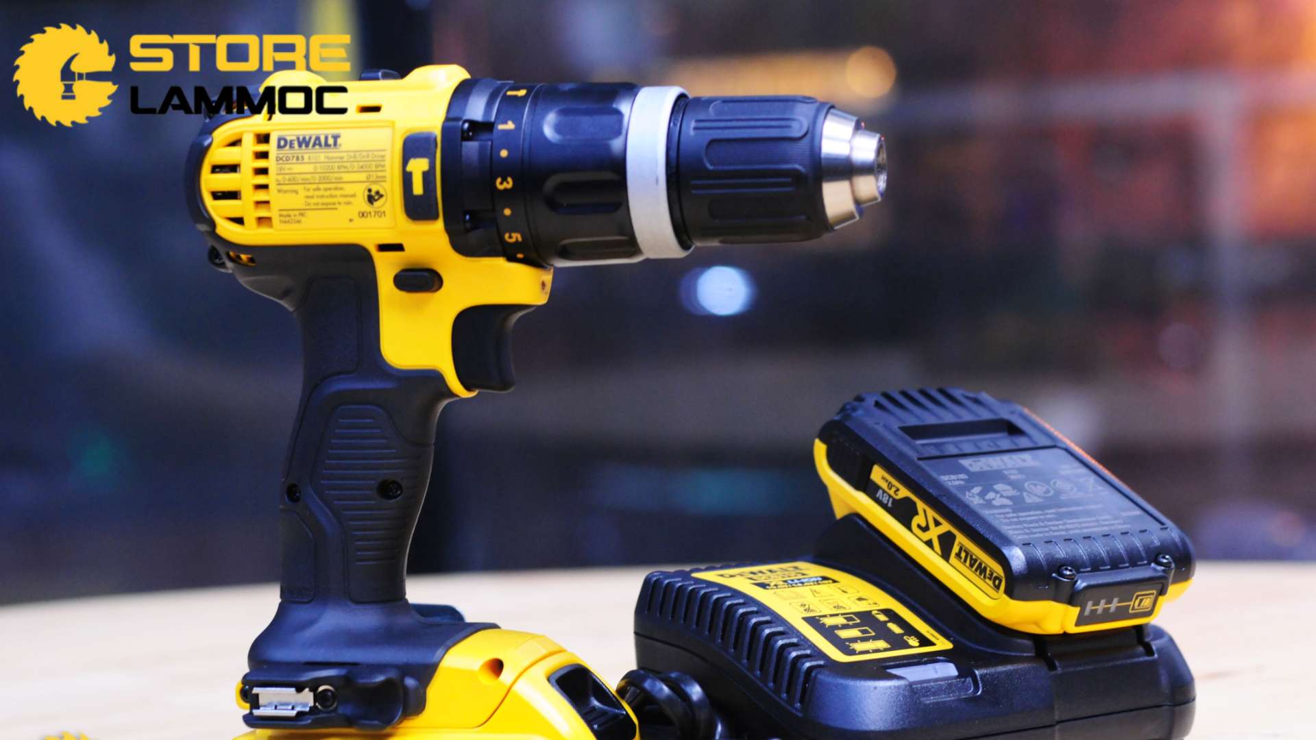 Máy Khoan Pin Dewalt DCD785D2