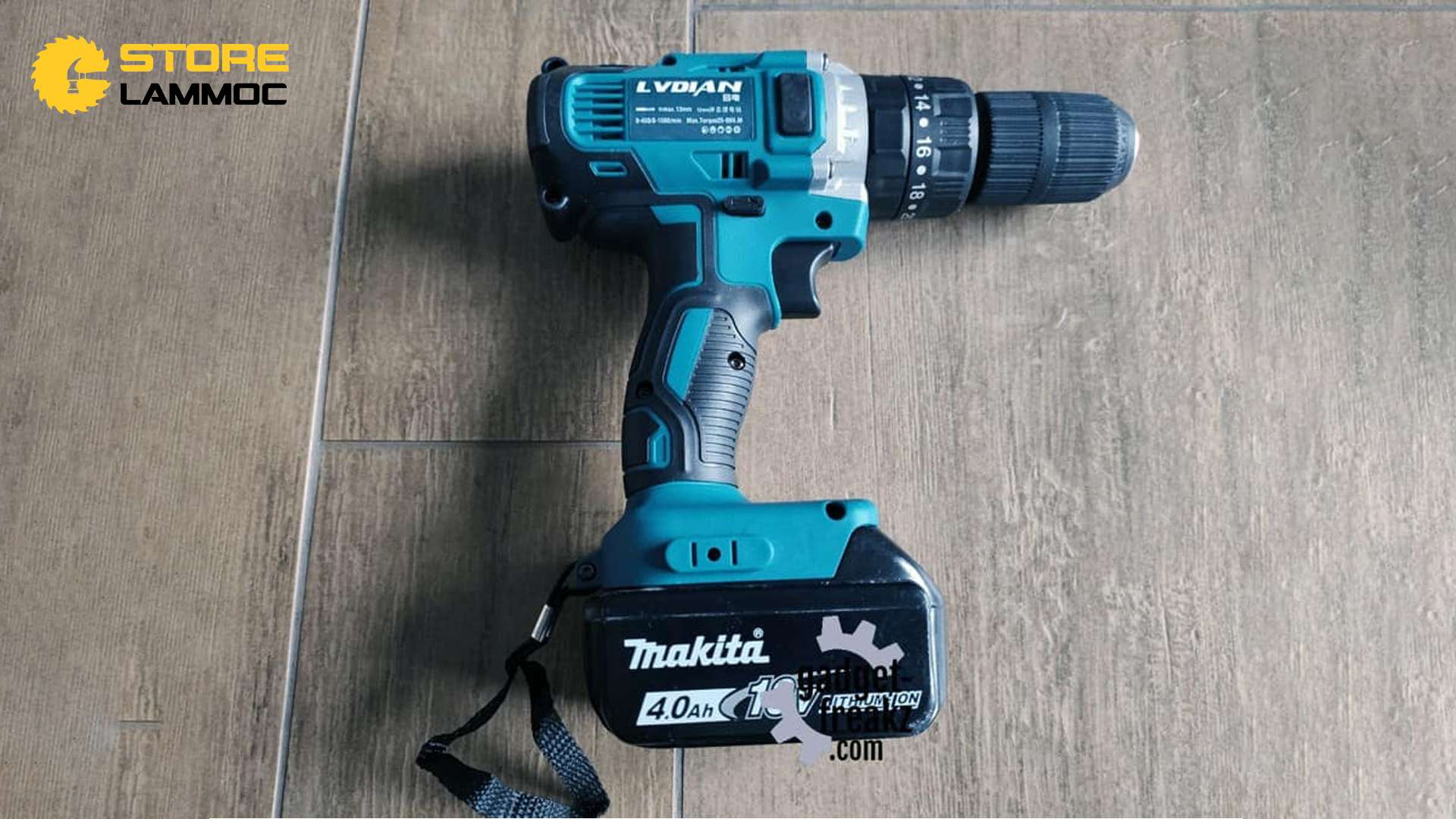 Máy khoan vặn vít pin Makita