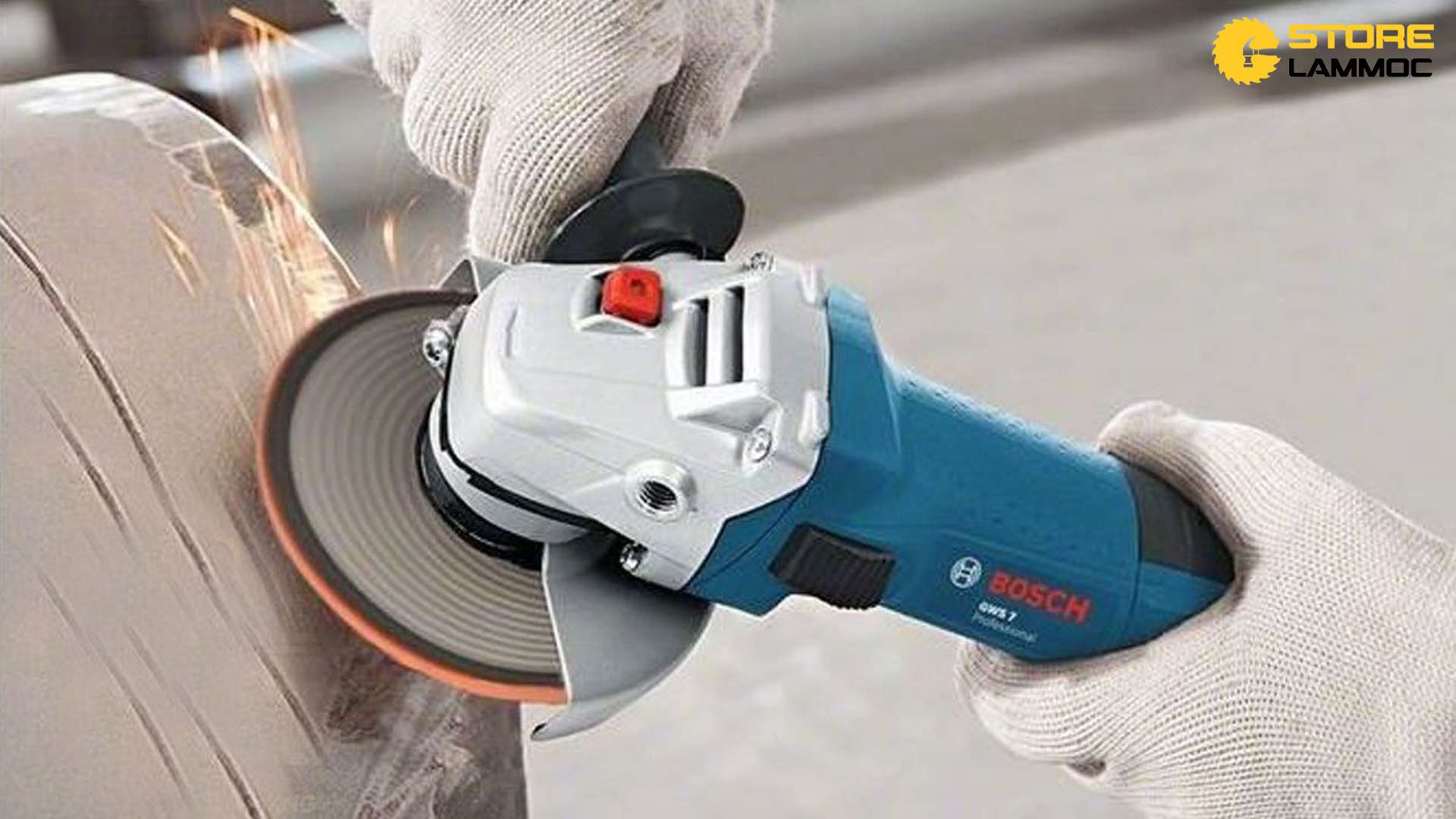 MÁY MÀI CẮT CẦM TAY 125MM -720W BOSCH GWS7-125