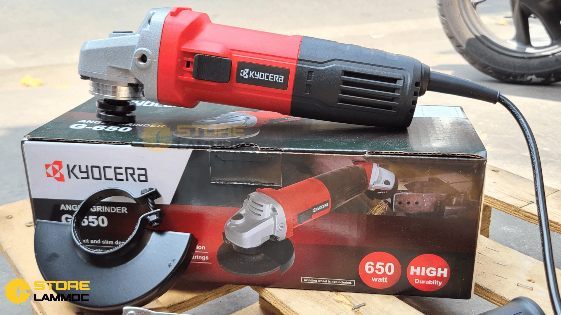 Máy Mài Góc Kyocera G-650