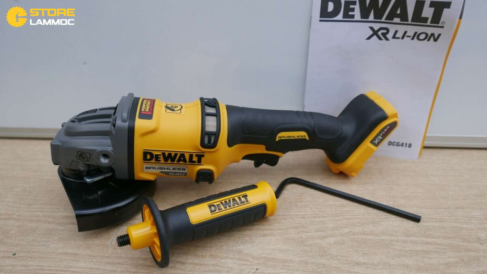 Máy Mài Góc Pin Dewalt DCG418
