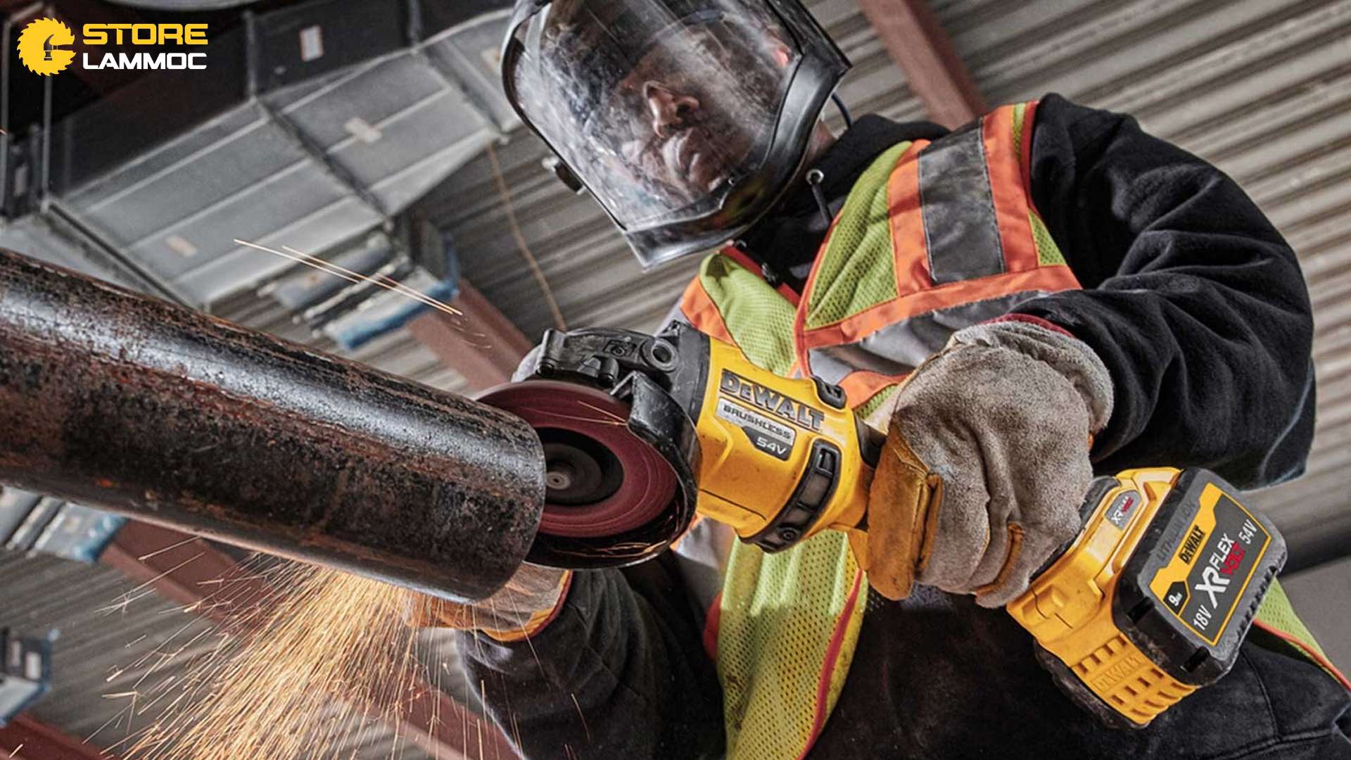 Máy Mài Góc Pin Dewalt DCG418