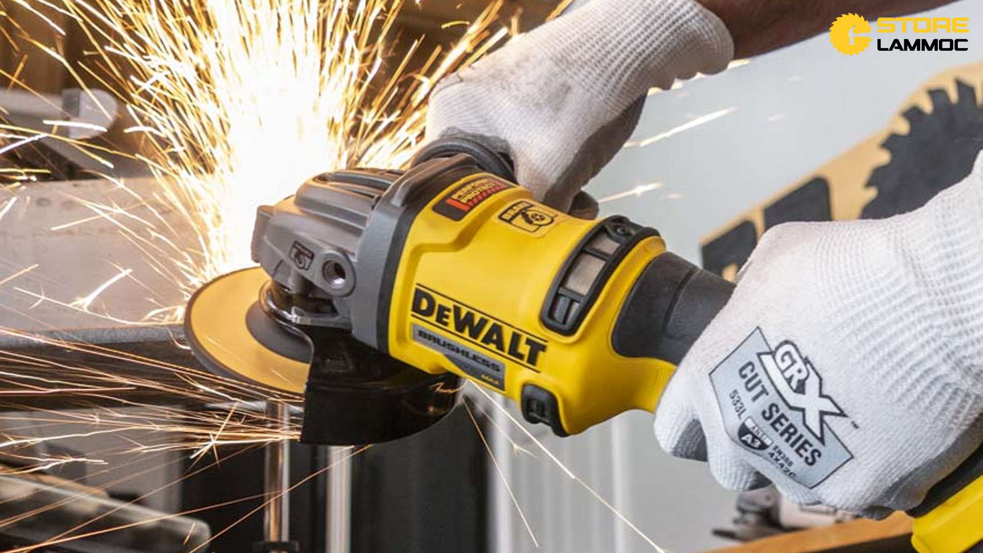 Máy Mài Góc Pin Dewalt DCG418