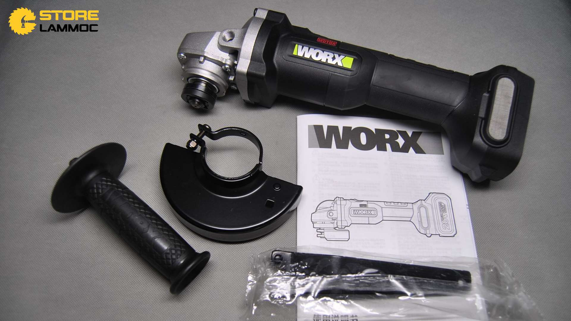 Máy mài góc pin Worx WU806